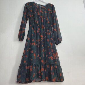NWT - ModCloth Sheer Floral Dress